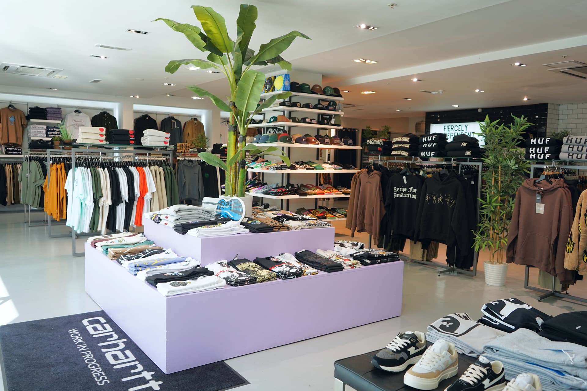 Interior view of The Forum shop floor